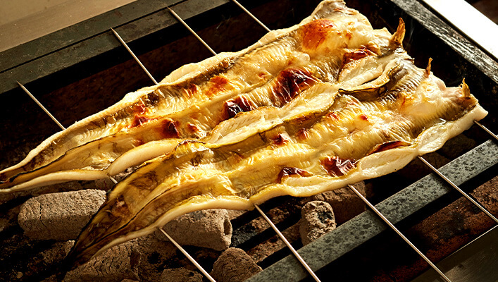 焼きシーン